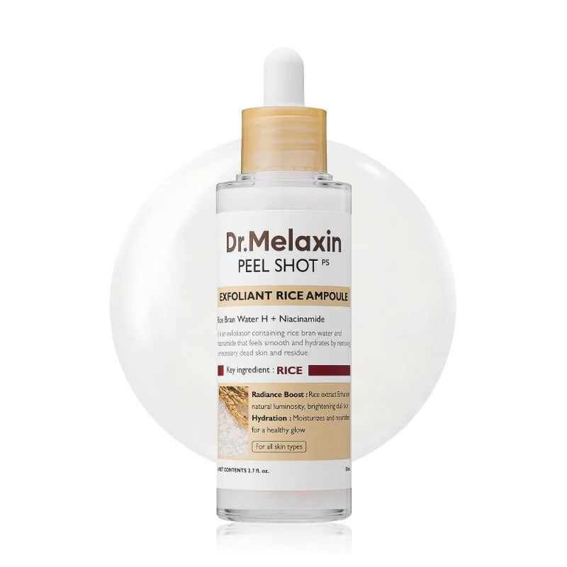 80ML Original Niacinamide Face Serum-Brightening Pore Minimizing White Rice Black Rice Amino Acid Rice Dark Spots Oil Control