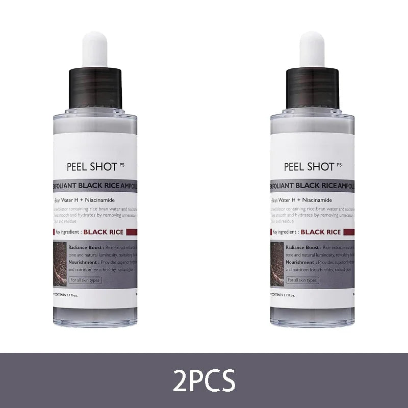 80ML Original Niacinamide Face Serum-Brightening Pore Minimizing White Rice Black Rice Amino Acid Rice Dark Spots Oil Control