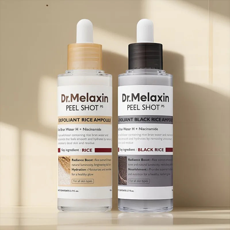 80ML Original Niacinamide Face Serum-Brightening Pore Minimizing White Rice Black Rice Amino Acid Rice Dark Spots Oil Control