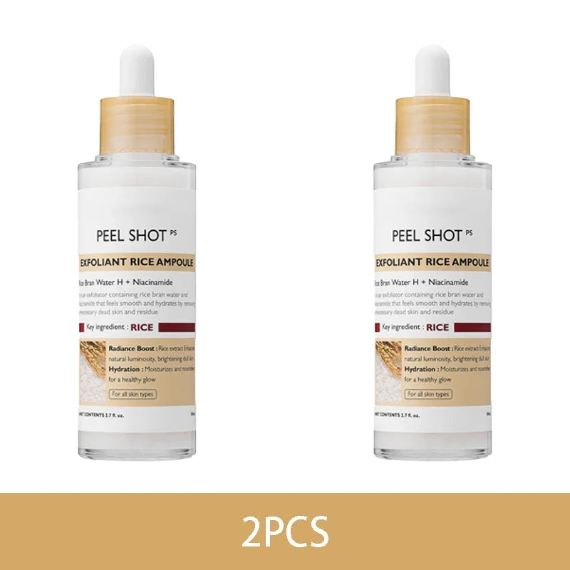 80ML Original Niacinamide Face Serum-Brightening Pore Minimizing White Rice Black Rice Amino Acid Rice Dark Spots Oil Control