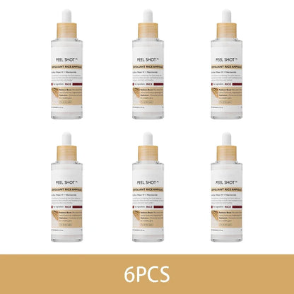 80ML Original Niacinamide Face Serum-Brightening Pore Minimizing White Rice Black Rice Amino Acid Rice Dark Spots Oil Control