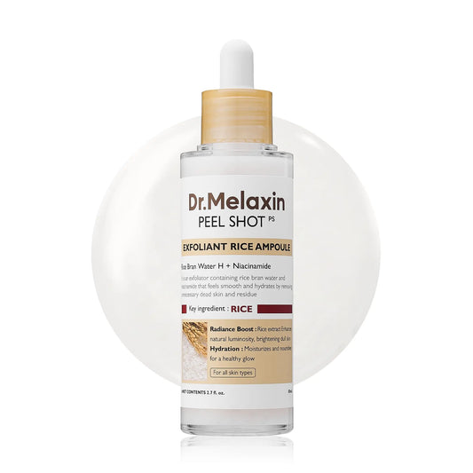 80ML Original Niacinamide Face Serum-Brightening Pore Minimizing White Rice Black Rice Amino Acid Rice Dark Spots Oil Control